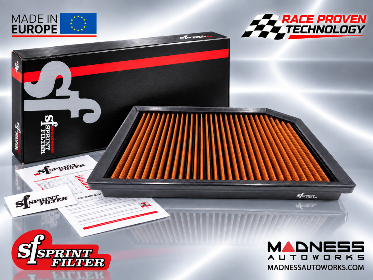 Maserati Ghibli Performance Air Filter - Sprint Filter - GT - P08 Maserati Ghibli Performance Air Filter - Sprint Filter - GT - P08