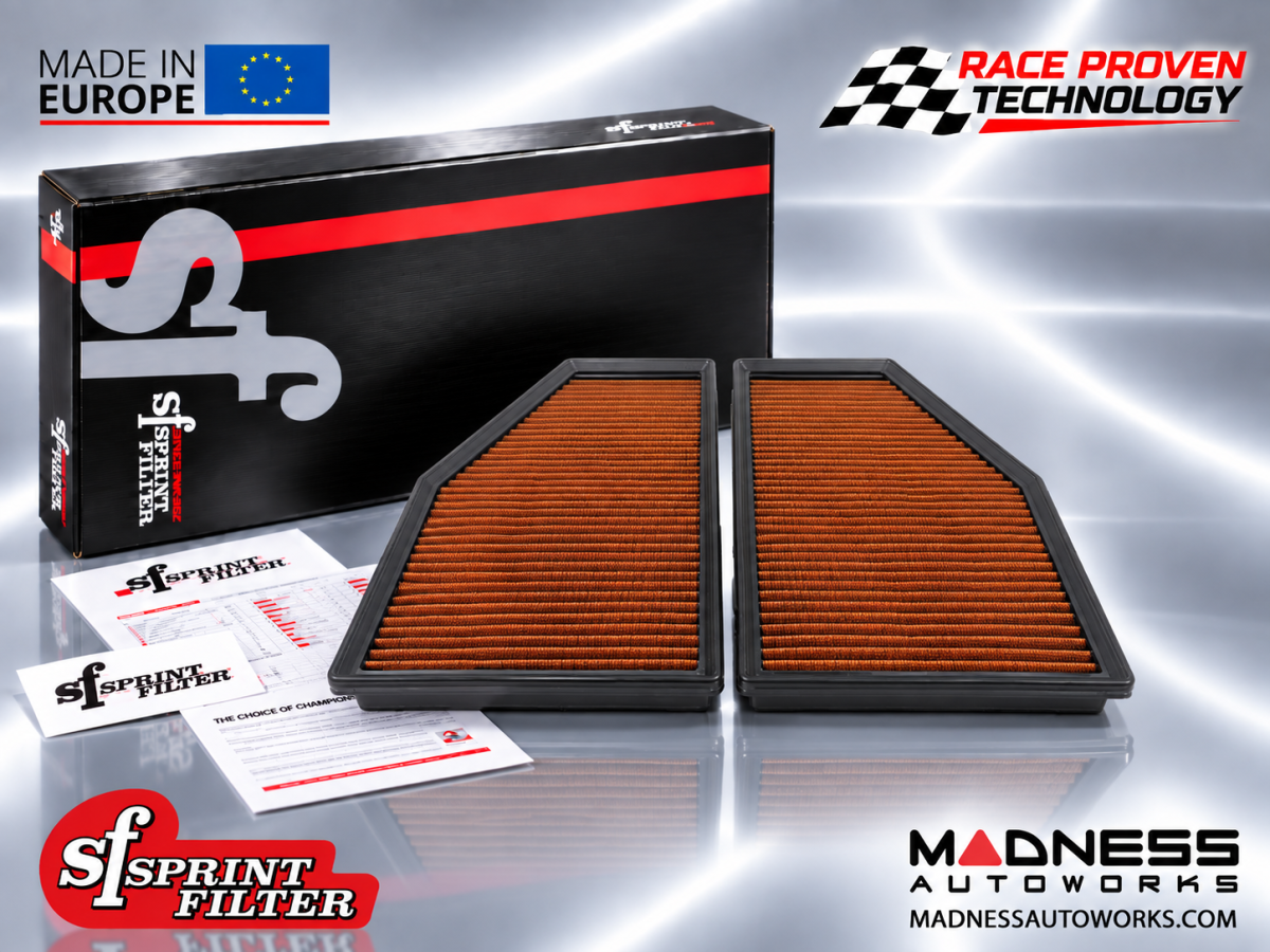 Maserati GranTurismo Performance Air Filter - Sprint Filter - S High Performance - 3.0L V6 Maserati GranTurismo Performance Air Filter - Sprint Filter - S High Performance - 3.0L V6