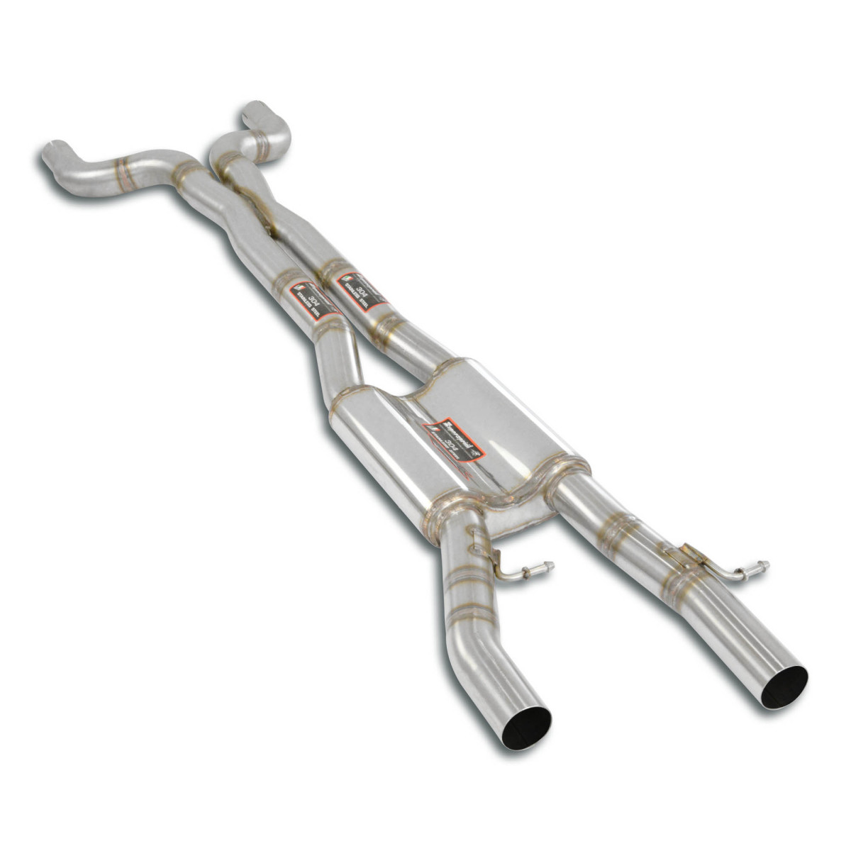 Jaguar XKR Performance Exhaust - Supersprint - Center Section X-Pipe - Resonated - 5.0L V8 Jaguar XKR Performance Exhaust - Supersprint - Center Section X-Pipe - Resonated - 5.0L V8