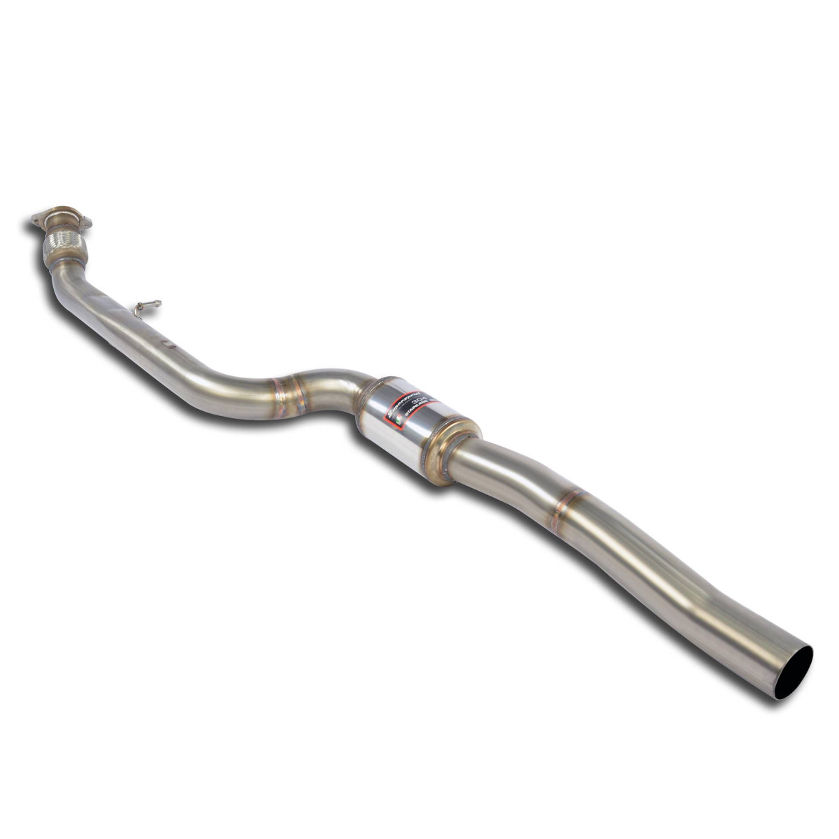 Alfa Romeo Stelvio Performance Exhaust - Supersprint - Center Section - Resonated - 2.0L