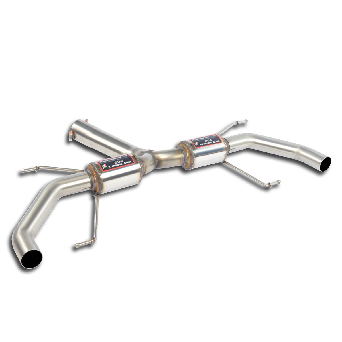 Alfa Romeo Stelvio Performance Exhaust - Supersprint - Rear Section - Race - 2.0L Alfa Romeo Stelvio Performance Exhaust - Supersprint - Rear Section - Race - 2.0L