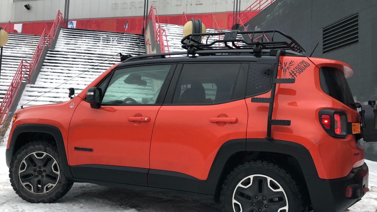 Jeep Renegade Roof Rack Ladder - Valkyrie - open box