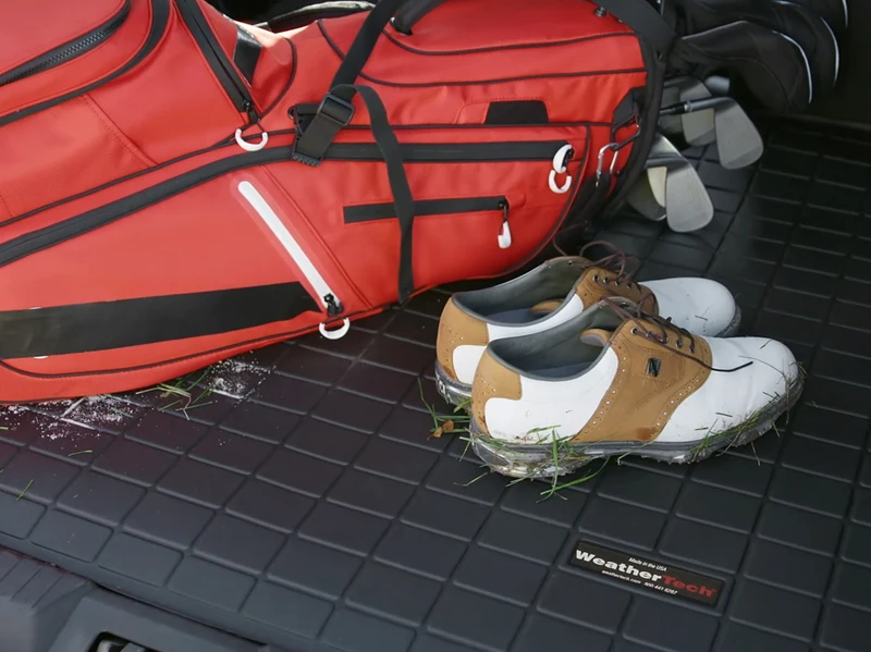 Toyota 4Runner Cargo Liner w/ Bumper Protector - Rear - WeatherTech - Black - 7 Passenger 2025+