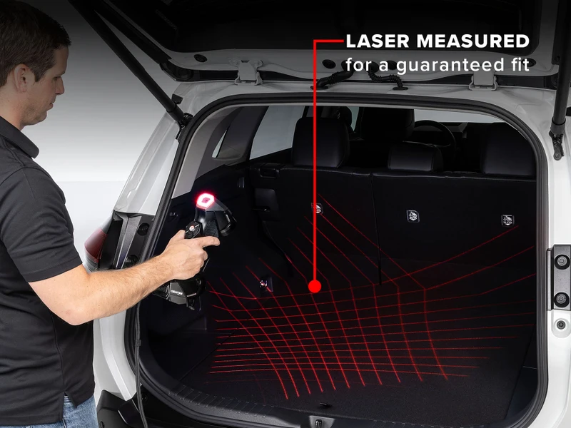 Toyota 4Runner Cargo Liner w/ Bumper Protector - Rear - WeatherTech - Black - 7 Passenger 2025+
