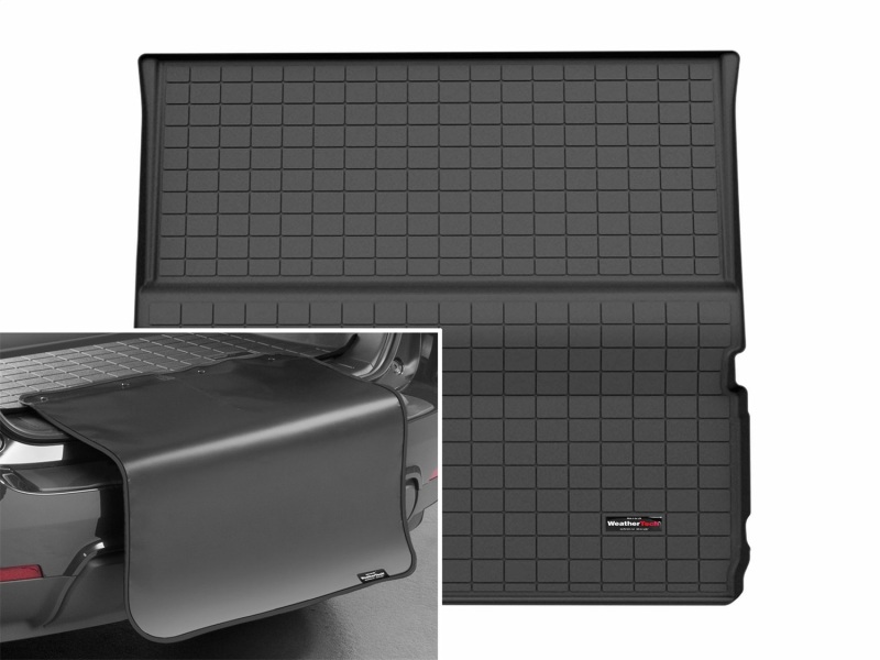 Ford Expedition Cargo Liner with Bumper Protector - WeatherTech - Black - `25-`26