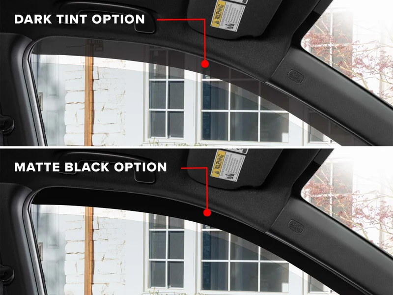 Volkswagen Jetta GLI Wind Deflectors - Front + Rear - WeatherTech - Dark Tint - `19-`26