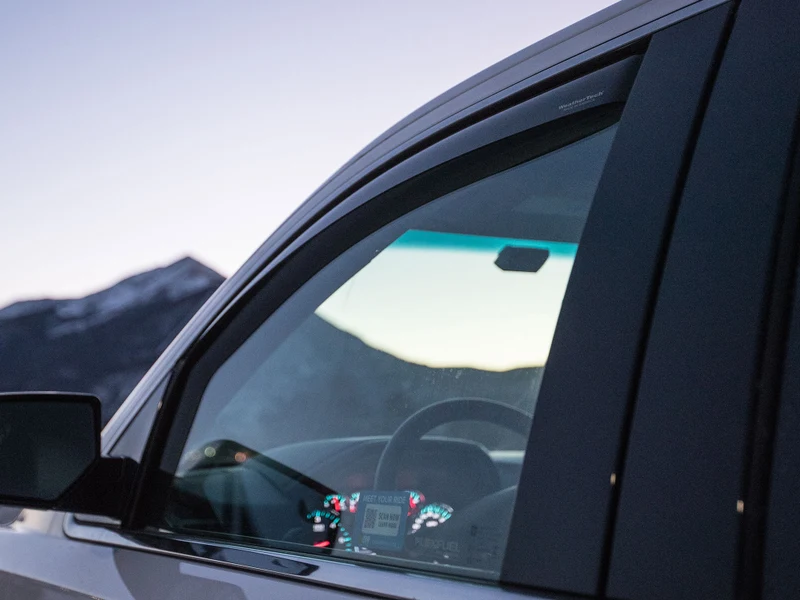 Volkswagen Jetta GLI Wind Deflectors - Front + Rear - WeatherTech - Dark Tint - `19-`26