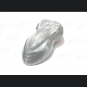 Porsche Key Fob Cover - Carbon Fiber - White Candy