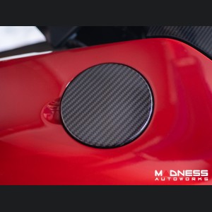 Alfa Romeo 4C Carbon Fiber Fuel Door 