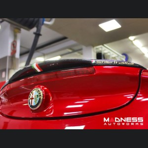 Alfa Romeo 4C Trunk Spoiler - Carbon Fiber - Stile Italia - Coupe