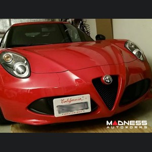Alfa Romeo 4C License Plate Relocation Bracket - 'NO HOLES'