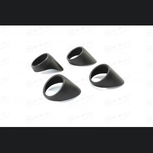 Alfa Romeo 4C Interior Air Vent Trim Kit - Carbon Fiber - Spyder - Matte Finish