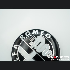 Alfa Romeo Emblem Covers - Front + Back Set - V1 - 74mm