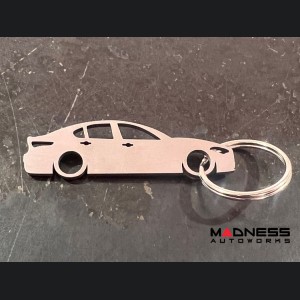 Keychain - Alfa Romeo Giulia Silhouette Design