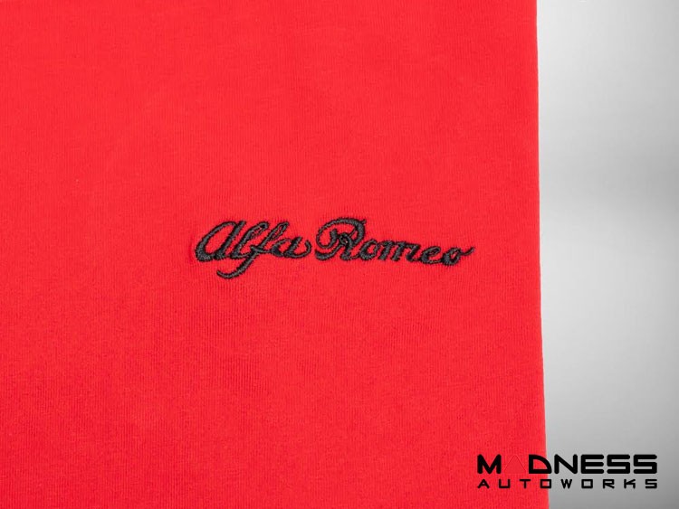 Alfa Romeo T-Shirt - Red w/ Black Logo - Female - size small 