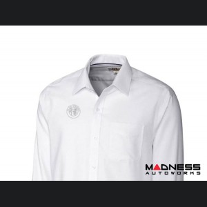 Alfa Romeo Long Sleeve Shirt - Tailored Fit - White