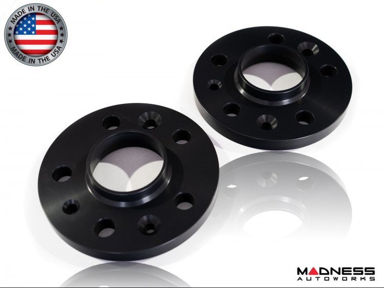 Alfa Romeo Stelvio Wheel Spacers - MADNESS - 5mm & 15mm - set of 4 w/ extended bolts