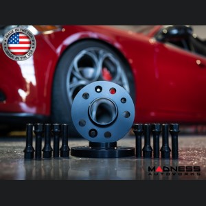 Alfa Romeo Giulia Wheel Spacers - MADNESS - 20mm - set of 2 w/ extended bolts