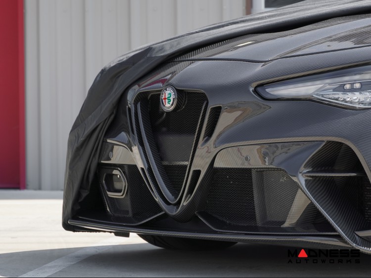 Alfa Romeo Giulia Vehicle Cover - Multi Layer Black Satin - Indoor/Outdoor