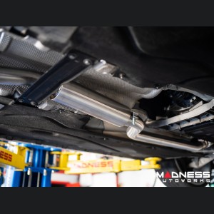 Alfa Romeo Giulia Performance Exhaust - 2.0L - MADNESS - Lusso - Carbon Fiber Tips