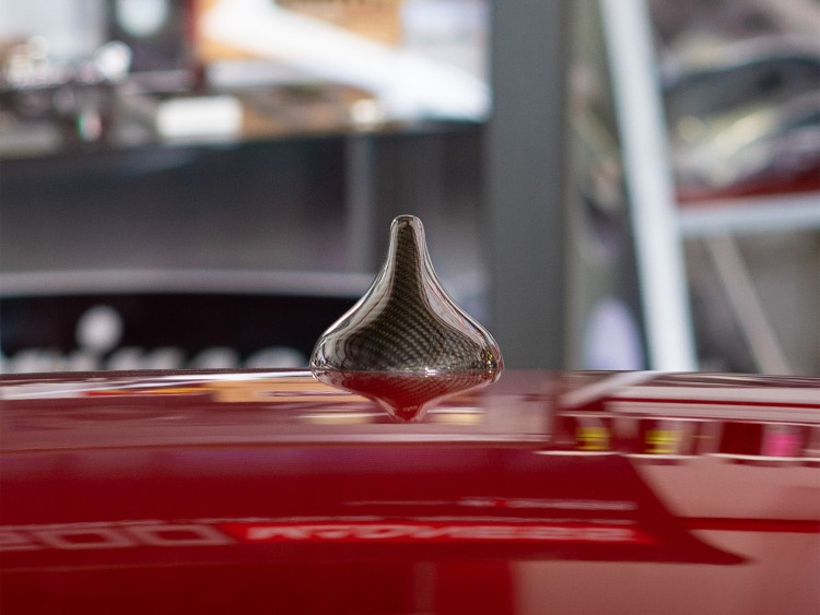 Alfa Romeo Giulia Antenna Cover - Carbon Fiber - Feroce Carbon