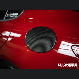 Alfa Romeo Giulia - Carbon Fiber - Fuel Door Cover - Feroce Carbon