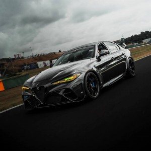 Alfa Romeo Giulia Quadrifoglio GTAm Conversion Kit by PariS'5 GaraGe - Complete Kit - Carbon Fiber