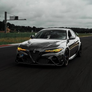 Alfa Romeo Giulia Quadrifoglio GTAm Conversion Kit by PariS'5 GaraGe - Complete Kit - Carbon Fiber