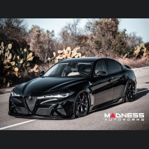 Alfa Romeo Giulia Quadrifoglio GTAm Conversion Kit by PariS'5 GaraGe - Complete Kit - FRP/ Carbon Fiber Combo