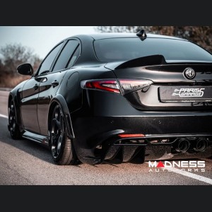 Alfa Romeo Giulia Quadrifoglio GTAm Conversion Kit by PariS'5 GaraGe - Rear Diffuser - Carbon Fiber