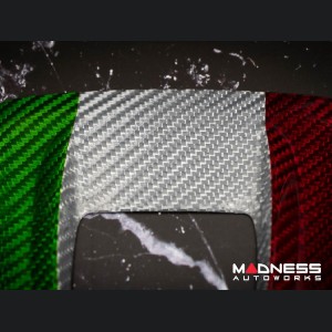 Alfa Romeo Stelvio Shift Gate Trim Panel - Carbon Fiber - Pre '20 - Italian Theme