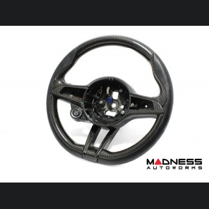 Alfa Romeo Giulia Steering Wheel Trim - Carbon Fiber - Upper Cover - QV Model