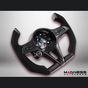 Alfa Romeo Stelvio Custom Steering Wheel - Carbon Fiber - F1 Style - Non QV Models
