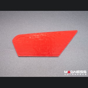Dodge Hornet Inner Door Bowl Cover Kit - Carbon FIber - Flexible / Self Adhesive 