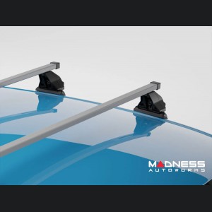 Alfa Romeo Tonale Roof Rack Cross Bars - for models w/o factory roof rails - Silver