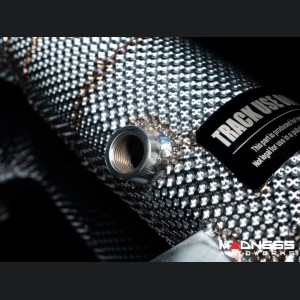 Alfa Romeo Stelvio Downpipe - 2.0L - TUO - w/ Heat Shield