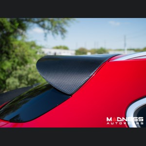 Alfa Romeo Stelvio Roof Spoiler - Carbon Fiber - Estremo Design