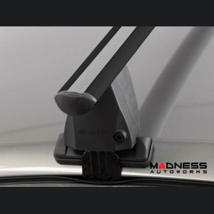 Dodge Hornet Roof Rack Cross Bars - for models w/o factory roof rails - Black