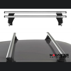 Dodge Hornet Roof Rack Cross Bars - for models w/o factory roof rails - Silver