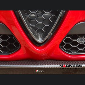 Alfa Romeo Stelvio Front Spoiler - Carbon Fiber - Stile Italia 