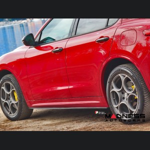 Alfa Romeo Stelvio Side Skirts - Carbon Fiber - Stile Italia 