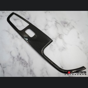 Alfa Romeo Stelvio Door Window Switch Trim Kit - Carbon Fiber - Feroce Carbon