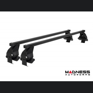 Dodge Hornet Roof Rack Cross Bars - for models w/o factory roof rails - Black 
