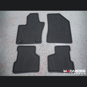 Alfa Romeo Tonale Floor Liners - All Weather Rubber - Mopar - Premium - Front and Rear