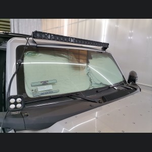 Ford Bronco Sunshade - BlackOut Sunshades - Foldable Double Circle Design 