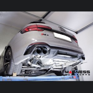 Audi RS4 Performance Exhaust - InoXcar Racing - w/ OEM Valves - Quattro Avant 2.9L