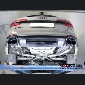 Audi RS4 Performance Exhaust - InoXcar Racing - w/ OEM Valves - Quattro Avant 2.9L