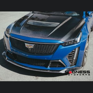 Cadillac CT5-V Carbon Fiber Front Bumper Lower Grille Wings - Anderson Composites - Blackwing 