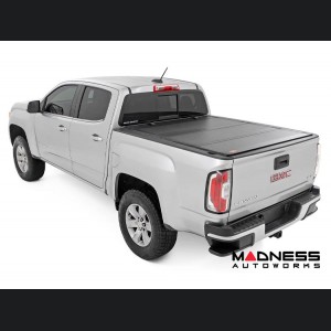 Chevy Colorado Bed Cover - Tri-Fold - Flip Up - Hard Cover - 6' Bed