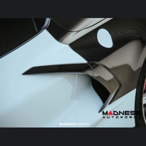 Chevrolet Corvette C8 Carbon Fiber Exterior Door Handle Covers - Anderson Composites 